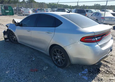 2013 Dodge Dart Sxt из США, поврежденный, VIN 1C3CDFBAXDD304272